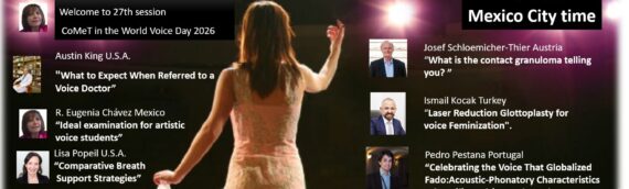 Video of the 27th Online Academic session, World Voice Day 2026